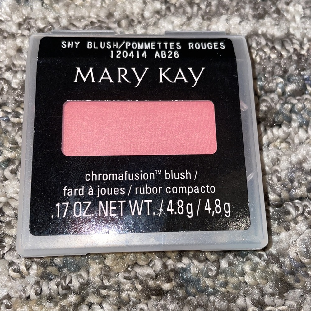 NWT!!! Mary Kay Chromafusion Cheek Color in Shy Blush - Picture 2 of 2